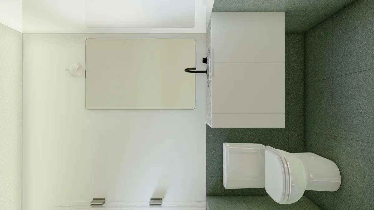 Apartamento AR, Banheiro