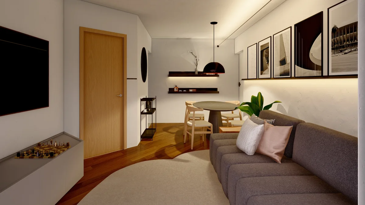 Apartamento Irerê, Dormitório principal