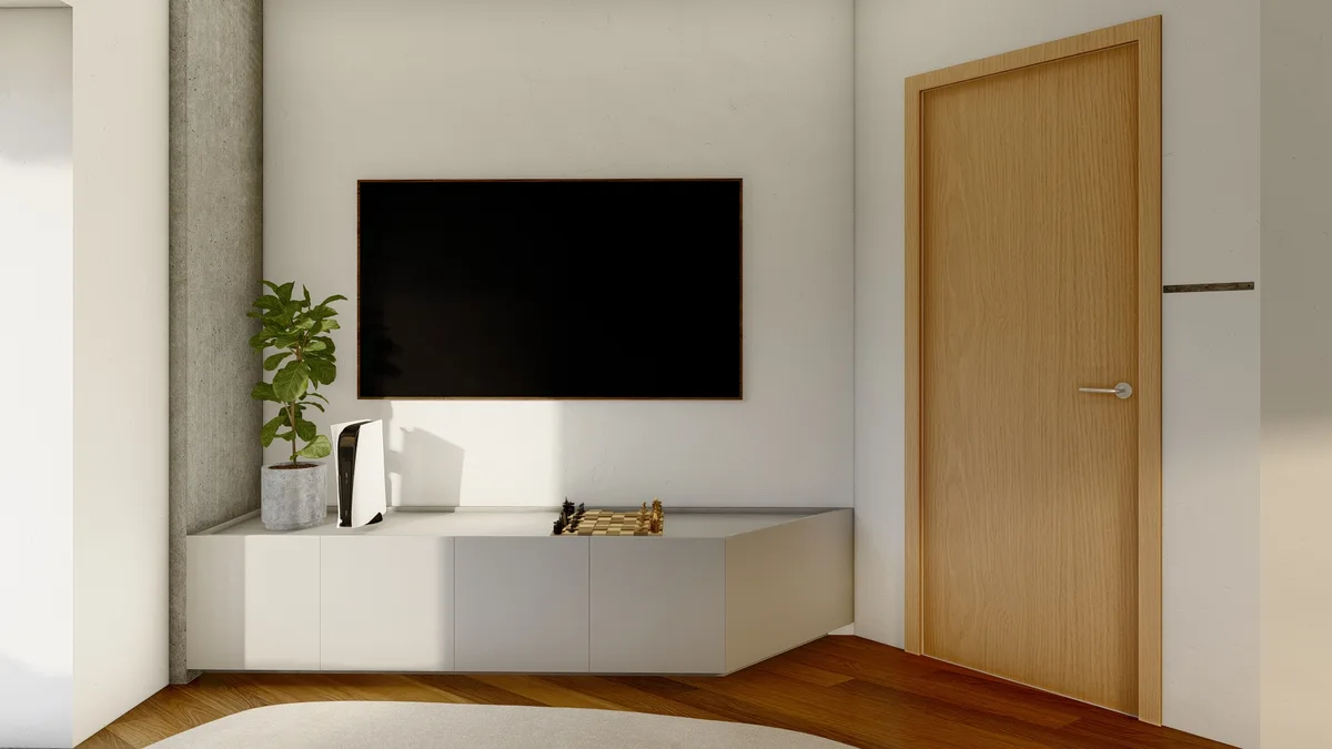 Apartamento Irerê, Closet integrado