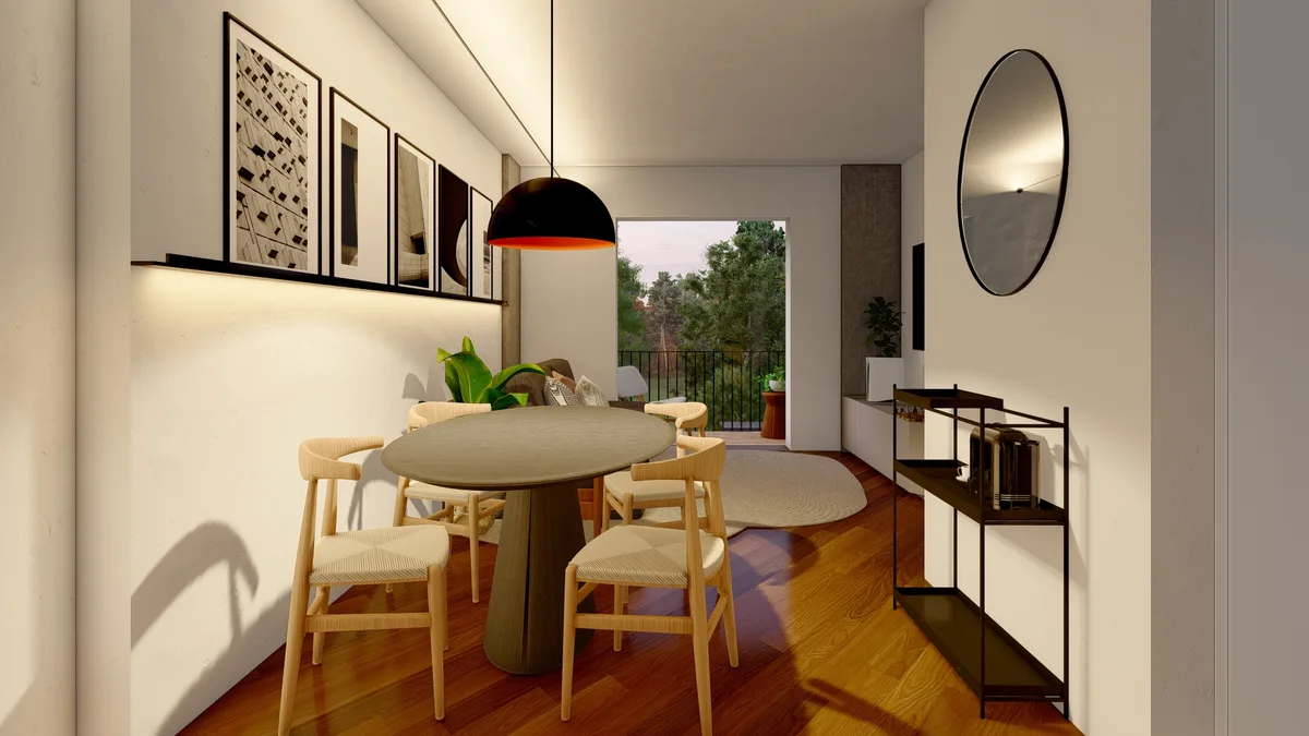 Apartamento Irerê, Varanda