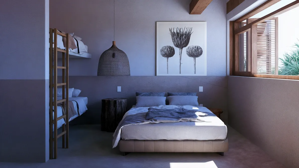 Residência Maresias, Suíte principal