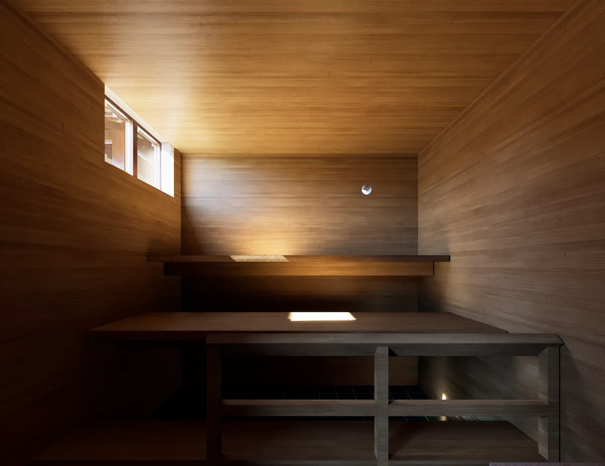 Residência Pampulha, Circulacao e escada escultural