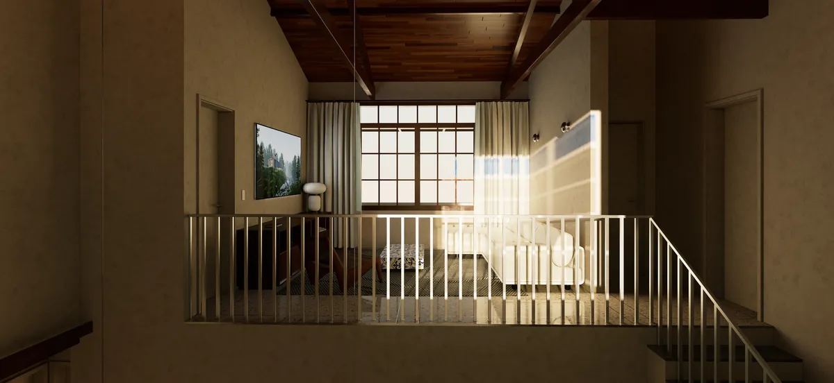 Residência Pampulha, Interior da suite principal