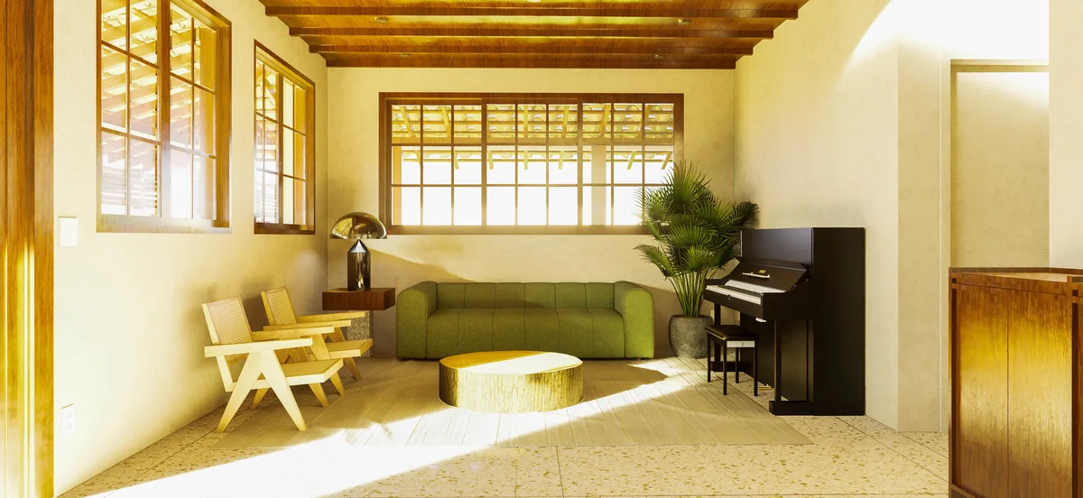 Residência Pampulha, Detalhe