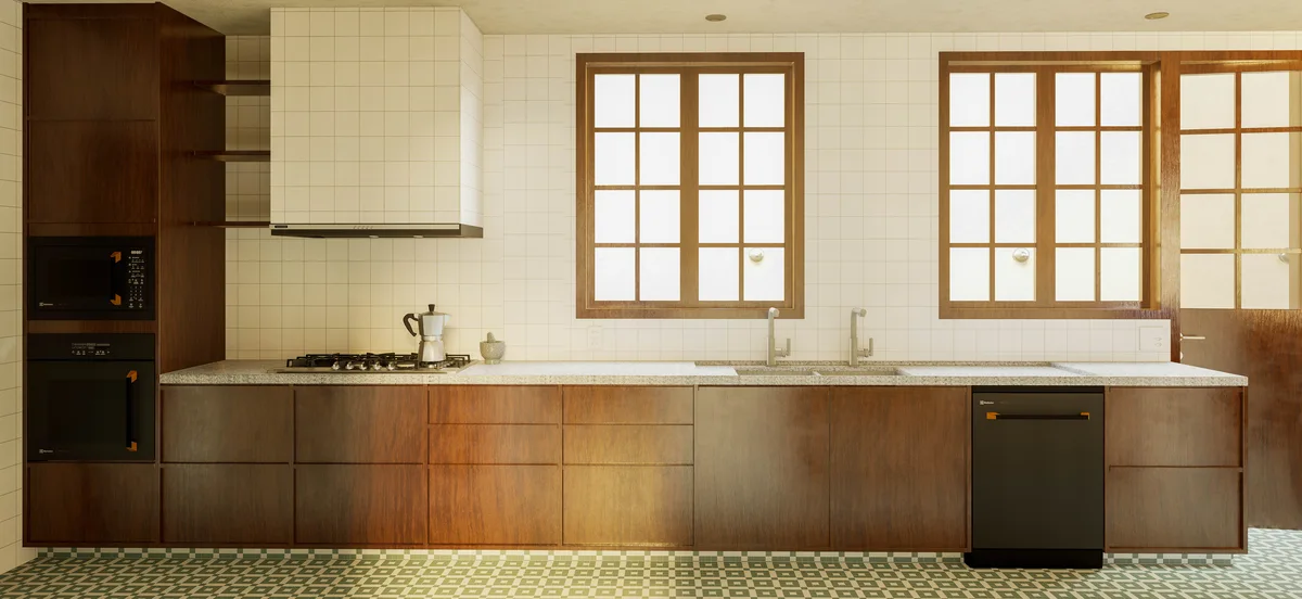 Residência Pampulha, Vista externa