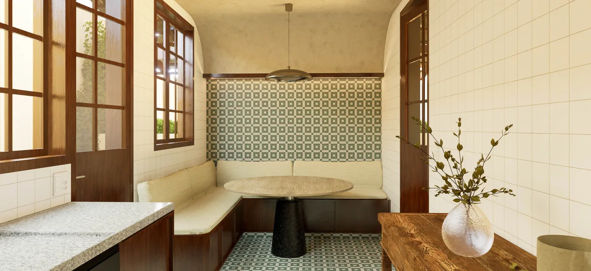 Residência Pampulha, Varanda