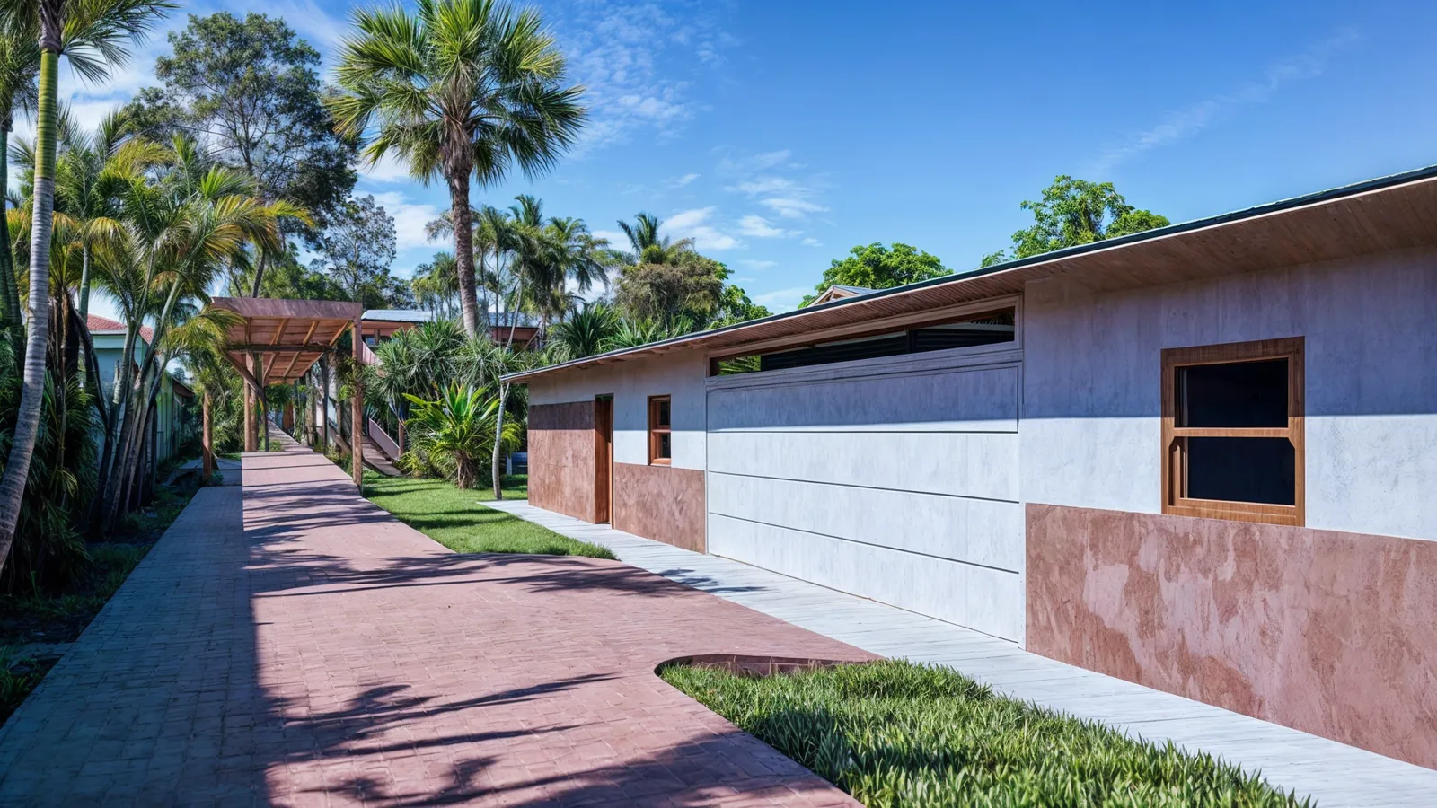 Residência Maresias, Render 3D vista externa